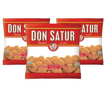 Don Satur Classic Bizcochos – 200 g / 7.1 oz (pack of 3)