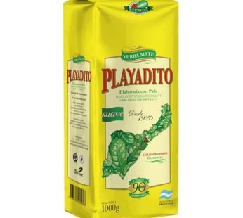 Playadito Yerba Mate Traditional Con Palo from Colonia Liebig –  1 kg / 2.2 lb