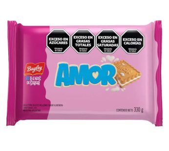 Sandwich Cookies with Almond Flavored Filling – 330 g / 11.64 oz – 3 ct