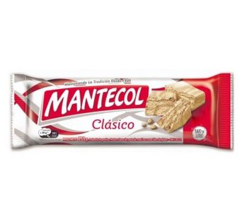 Mantecol Classic Flavor Semi-Soft Peanut Butter Nougat, 1 large bar – 253 g / 8.9 oz