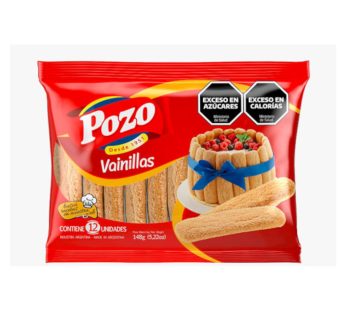 Pozo Vainillas with Soft Sprinkled Sugar and Vanilla Flavor – 148 g / 5.22 oz (pack of 3)