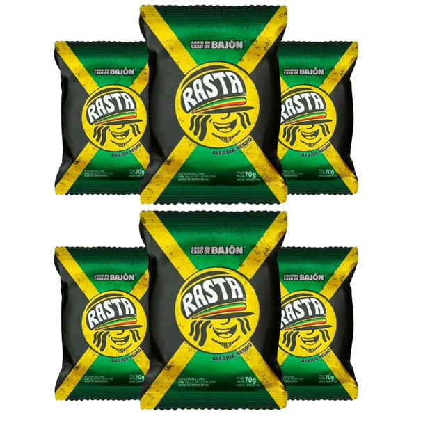 Rasta Milk Chocolate Alfajores with Dulce de Leche (6 Pack)