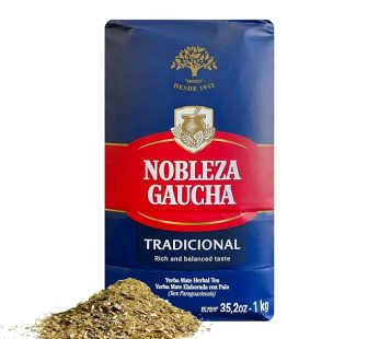 Yerba Mate con Palo 1 Kg Nobleza Gaucha