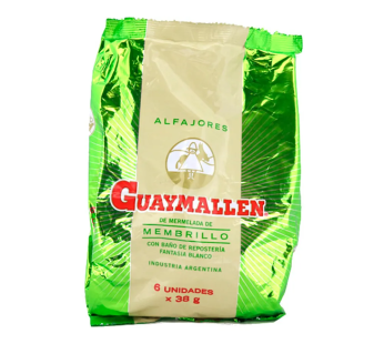 Guaymallen Quince-Flavored Alfajor (228g, Pack of 6)